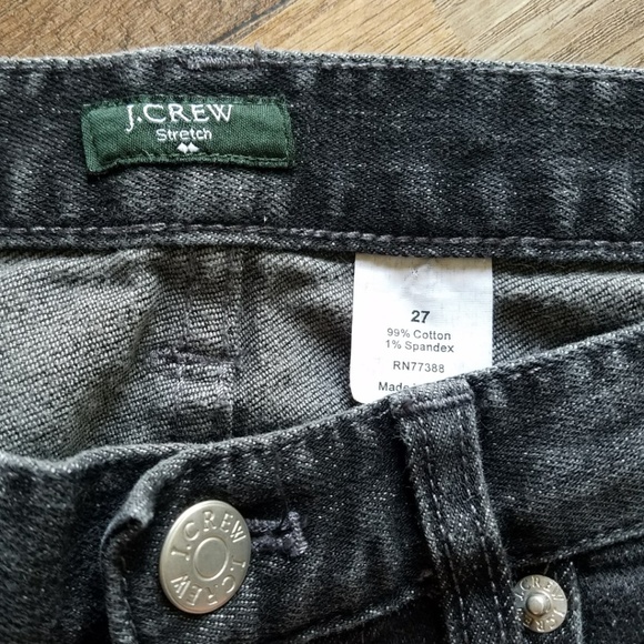 J. Crew Dark Gray Women Jeans - Picture 4 of 8